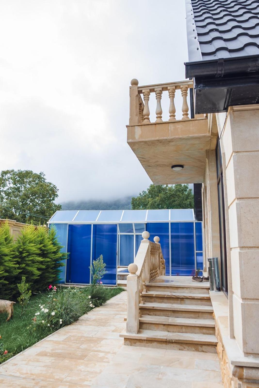 Viva Hotel Gabala With Sauna, Pool, Waterfall And Fireplace Экстерьер фото